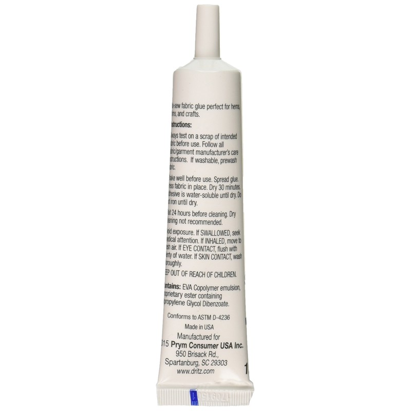 Dritz Home 44153 Liquid Adhesive Unique Stitch, 1.25-Fluid Ounce ,