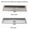 Large Flow Stainless Steel Rectangle Shower Floor Drain Bathroom Drainage