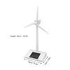 Solar Powered Wind Model DIY Ornament Decoration Science Teaching Educational