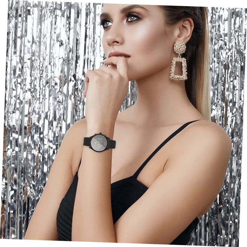 WOONEKY 3pcs Full Coverage Watch Cases Tempered Screen Protectors for