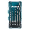 Makita E-15148 SDS-PLUS Wood Drill Bit Set 5-Piece in Storage
