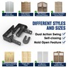 SKMYL Cafe Door Hinges, Saloon Door Hardware, Double Action Door