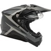 Fly Racing Trekker Helmet (Black/Grey, X-Small)
