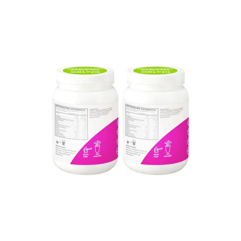 Dúo Pack De Colágeno Biotina Vitamina E Keratina 60 Pors
