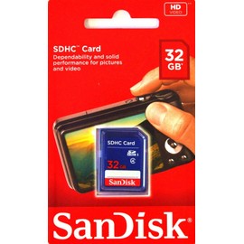 SanDisk SD Card 4GB 8GB 16GB 32GB 64GB 128GB 256GB Memory Cards for Camera Photo High Resolution Video Recording DSLR 4K Professional Storage (32GB SD Card Class4)