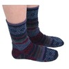Polar Feet Super Stretchy Non-Constricting Extra-Wide Fleece Socks Nonslip for