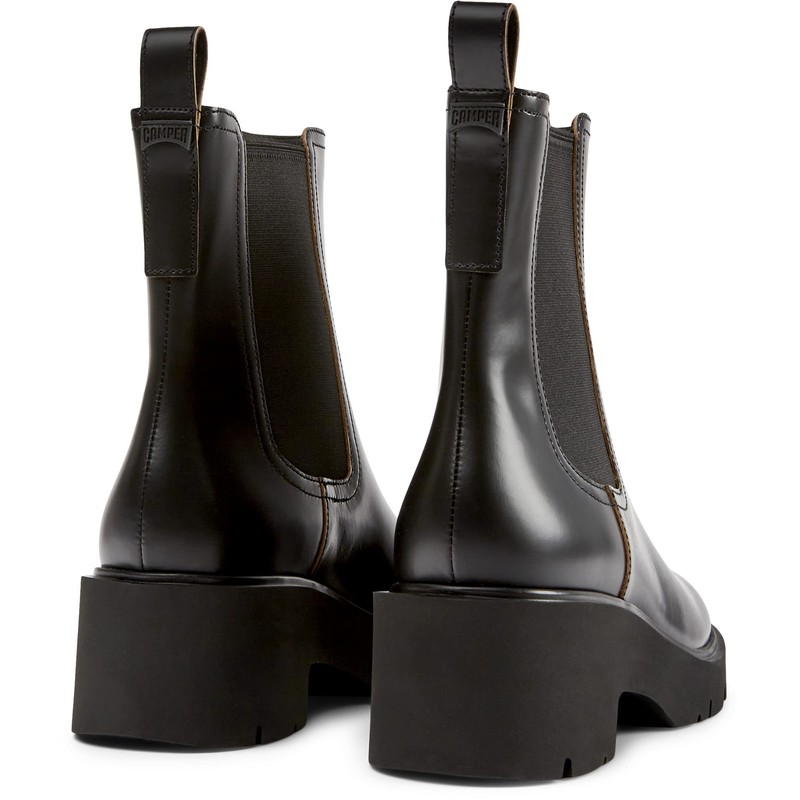 Camper Women's Chelsea Bootie Boot, Black 001, 9