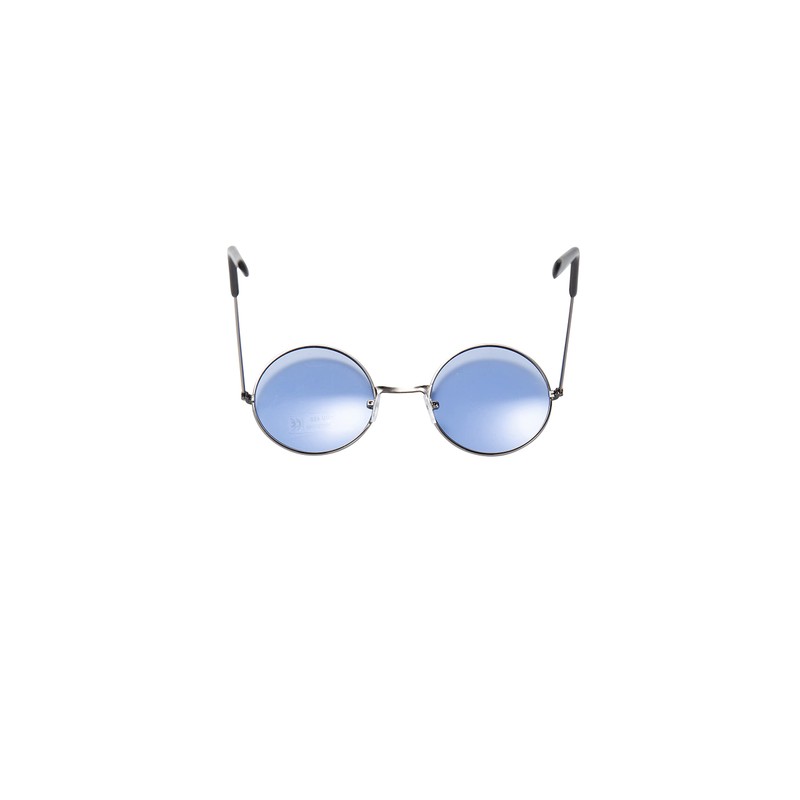 Lennon Style Clear Blue Flat Lens Round Retro Classic Sunglasses
