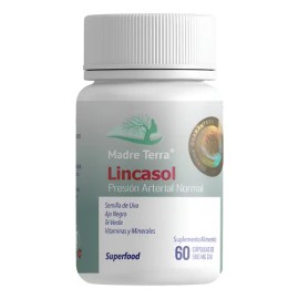 Lincasol Presión Arterial Normal 60 Caps 500mg Sfn Supervits
