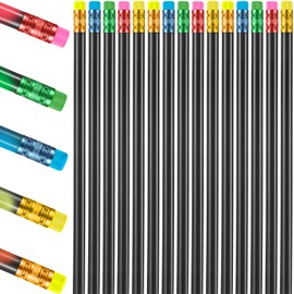 Color Changing Mood Pencil for Kid 2B Changing Pencil Assorted Color Thermochromic Pencils with Eraser for Students (15 Pieces)