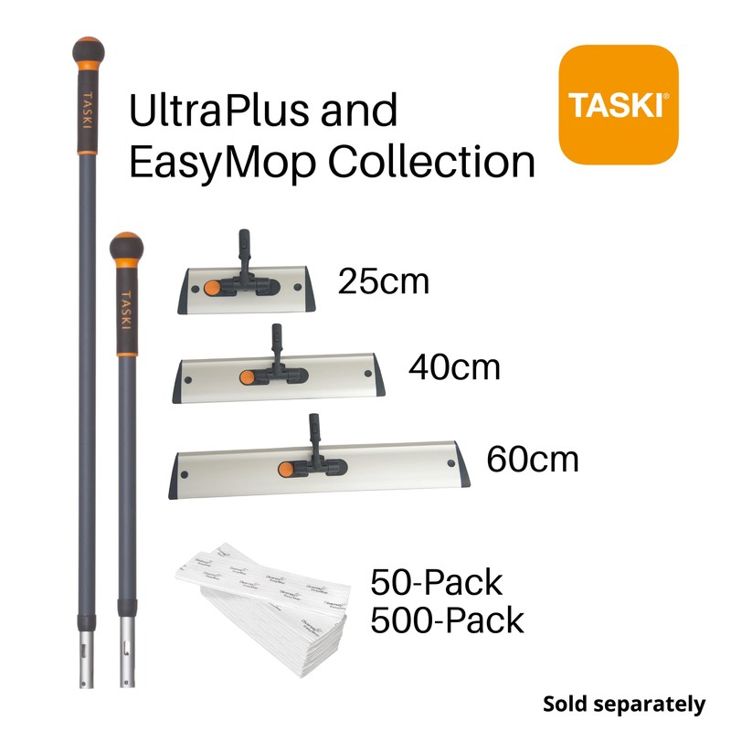 Taski D7520277 JM Ultra Plus Telescoping Mop Handle, Commercial Floor