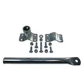 OMB Warehouse Adjustable Seat Strut, Silver, MOUNT BRACKET, Strut, seat bracket, 15690151, Steel, Steel, Wall Mount, Corner Mount