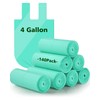 AYOTEE Biodegradable 4 Gallon Compostable Trash Bags, 140 Count, Unscented,