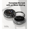【Ringke】Galaxy Watch 8 Classic 46mm ケース [クラシックな時計デザイン] 傷防止高級ステンレスアクセサリーカバー（インナーベゼルカバー）簡単取り付け ブラック- Inner