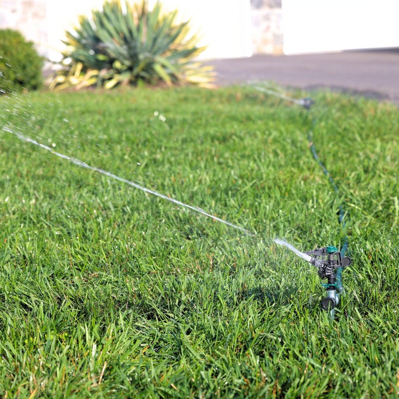 Melnor 65176AMZ Pulsating Sprinkler Dual Pack with Metal Spike