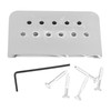 Fixed Hardtail Guitar Bridge U Shape Saddle Bridge Replacement Metal