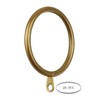 Meriville 28 pcs Gold 2-Inch Inner Diameter Metal Curtain Rings