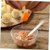 iplusmile 2pcs Stainless Steel Dumpling Scoop Convenient Filling Spoon for