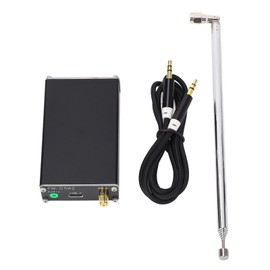 Fafeicy Transmisor FM 0.5W Alcance 2000m Frecuencia Ajustable 76-108MHz Entrada Estéreo para Eventos Estacionamiento Radio Transmisor FM Frecuencia Variable Estéreo