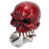 Steering Wheel Spinner Knob Skull Shape Universal Power Handle for