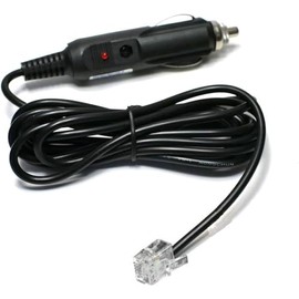 KPPTYTY Radar Detector Power Cord,Radar Straight Power Cord,12V Car Adapter