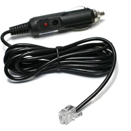 KPPTYTY Radar Detector Power Cord,Radar Straight Power Cord,12V Car Adapter