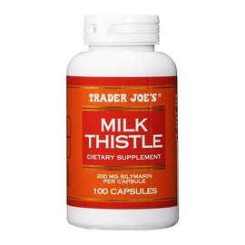 Trader Joe's Milk Thistle 200mg 100 Capsules Milk Thistle / 트레이더조 밀크씨슬 200mg 100캡슐 밀크시스