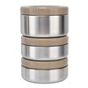 Yosoo for Hot food Wide Mouth Lunch Box, 2000ml 3-Layer