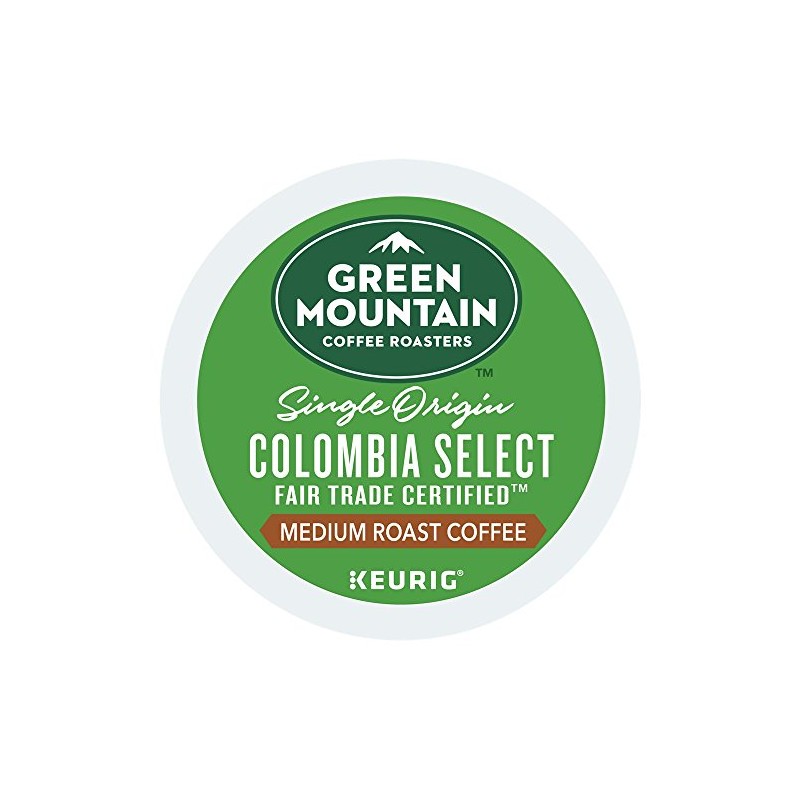 Green Mountain Coffee Colombian Fair Trade Select K-Cups, 72 Count