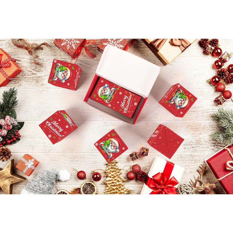 80UncleKimby Christmas Surprise Gift Box for Money - Pop Up
