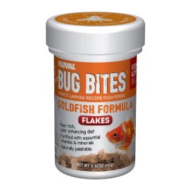 Omega One Fluval Bug Bites Goldfish Flakes 0.63 oz