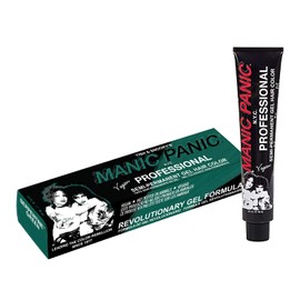 Manic Panic Professional Color Serpentine Green - Medium True Green Semi Permanent Gel Hair Dye - Lasts Through 40+ Washes - No Developer Required (3oz)