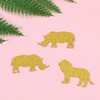 Aboofan 100 Pieces Hawaiian Jungle Theme Creative Confetti Decoration for