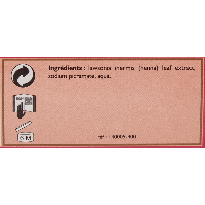 Sitarama Hen Colo Powder Acajou Red Moganor, 100 g