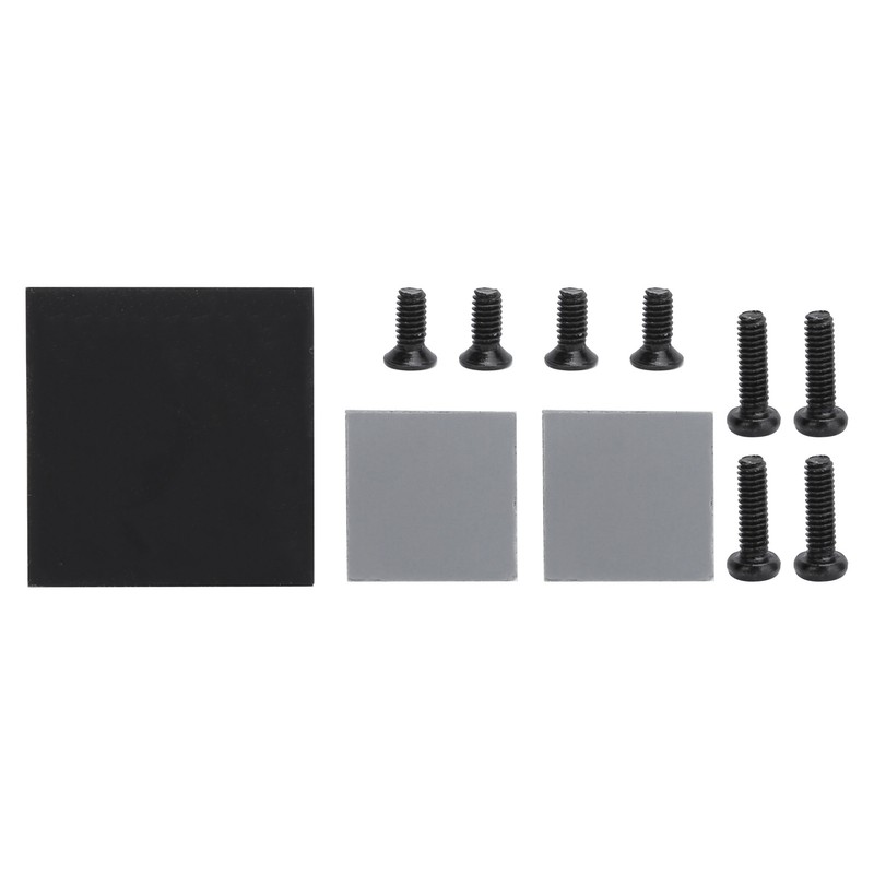 For Raspberry Pi 4B Case Aluminum Alloy Cooling Shell Metal