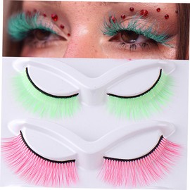 DOITOOL 2 Sets Fake Lashes Extensions Natural False Eyelashes for Women Makeup Supplies for Occasions