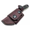 Custom Leather Scout Carry Sheath For Esee Izula Fixed Blade