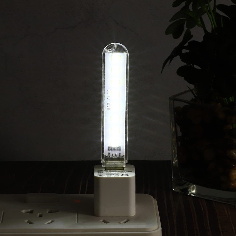 PATIKIL USB Night Light, 1 Set Portable Plug-in Mini LED