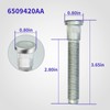 Vanshly 2 Pcs,6509420AA Rear Wheel Lug Stud for 2013-2022 Dodge