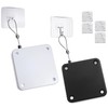 Rierdge Set of 2 Punch-Free Automatic Sensor Door Closer, Multifunctional