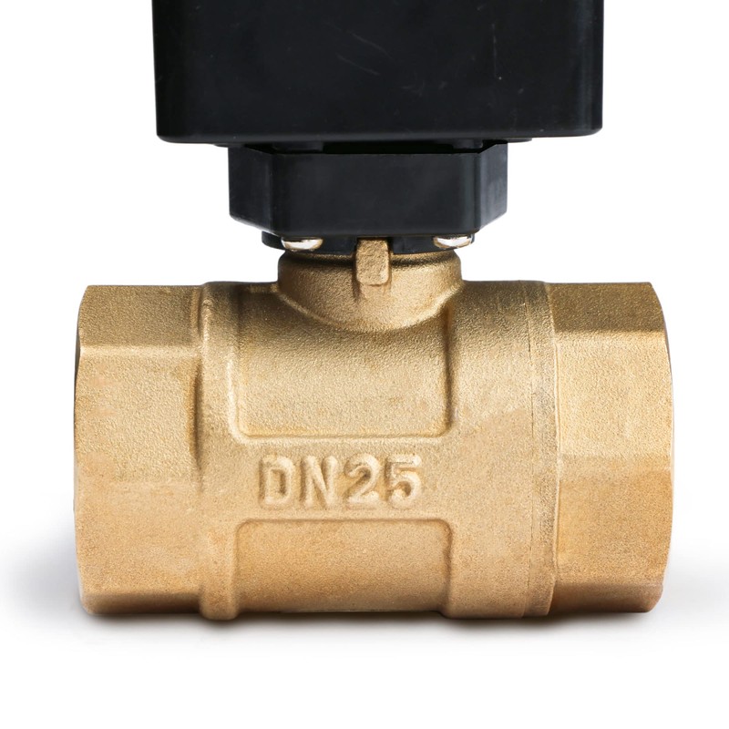 Motorized Ball Valve - 1" Brass Ball Valve with Standard