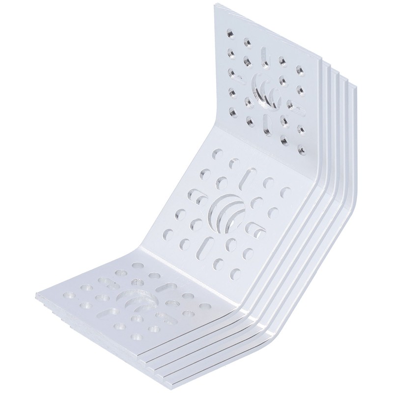 5Pcs 135 Degree Brackets Double Angle Aluminum Alloy Plate Connector