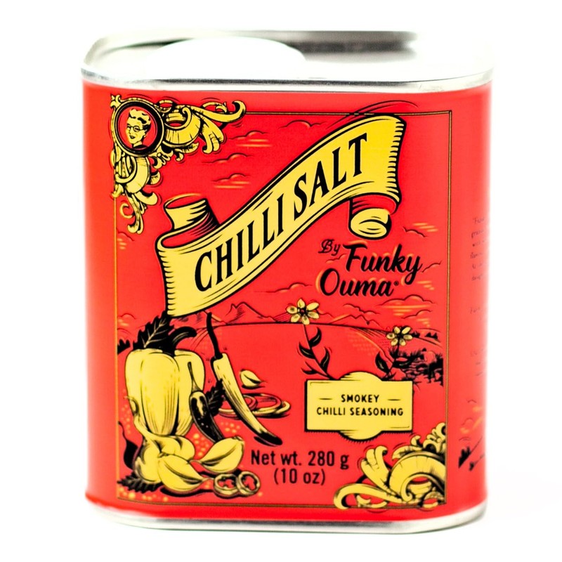 Funky Ouma Tuxedo Hot Chilli Salt.