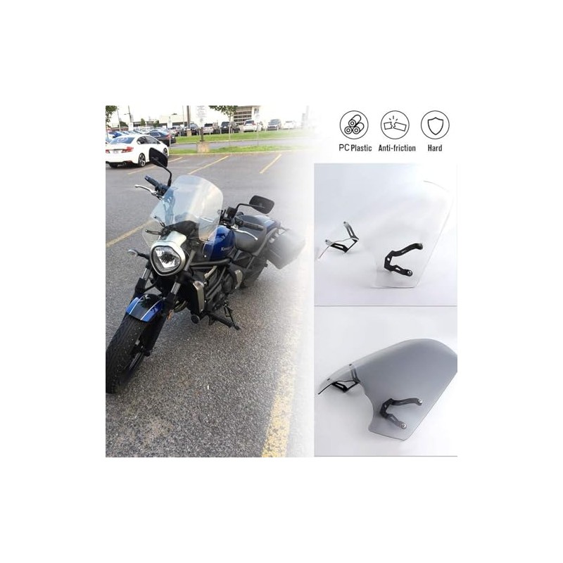 Motorcycle Wind Deflector Wind Shield for Vulcan S 650 2015-2024
