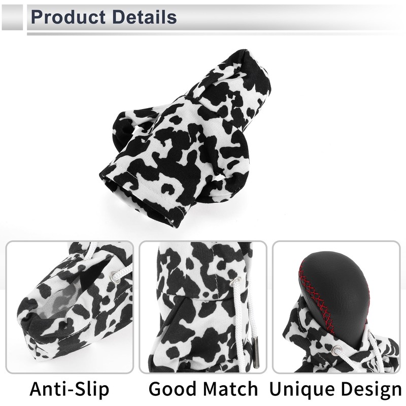 RATCHROLL Gear Shift Knob Cover Decoration Stick Shifting Handle Protector