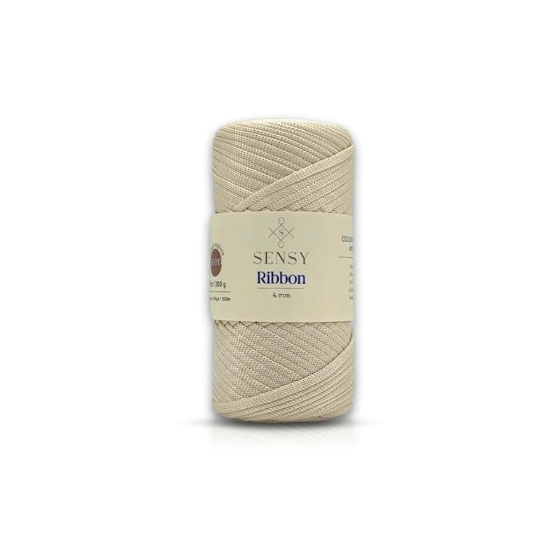 Sensy Premium - Cinta de macramé 100% polipropileno, cordón para