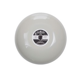 Pyramid Signal Bell, Wall Mount, 24VDC, 8 in Dia., Grey (41392)