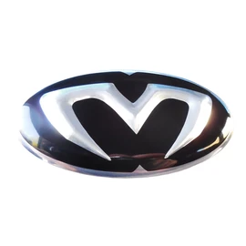 M Logo 3D Oval Steering Wheel Emblem for Hyundai Models (Loden)