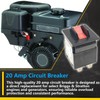 20 Amp Circuit Breaker – Compatible with Briggs & Stratton