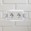 20 PCS BE1-2 Electrical Outlet Box Extenders with 40PCS Screws,
